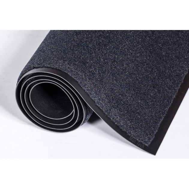 tapis d'entrée haut de gamme, épais et absorbant, tapis entrée gris grande  taille