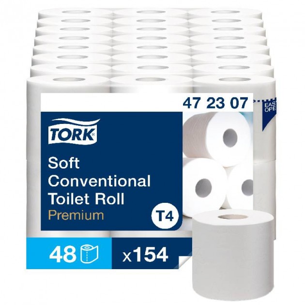 24 Rouleaux Lotus Confort Papier Toilette Blanc - Grossiste
