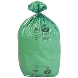 Lot de sacs plastiques de récupération des déchets pour aspirateur