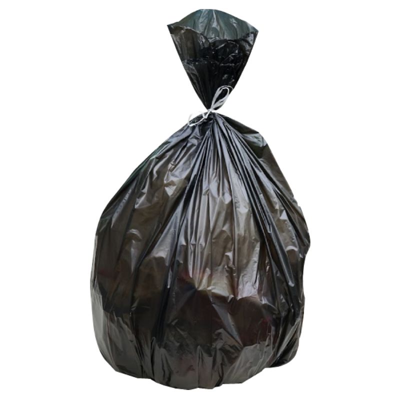 JET'SAC - 50 Sacs poubelle biodégradables 30L - noir Pas Cher