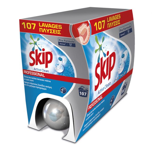 Lessive liquide SKIP ACTIVE CLEAN 71 lavages - Bidon de 5L 