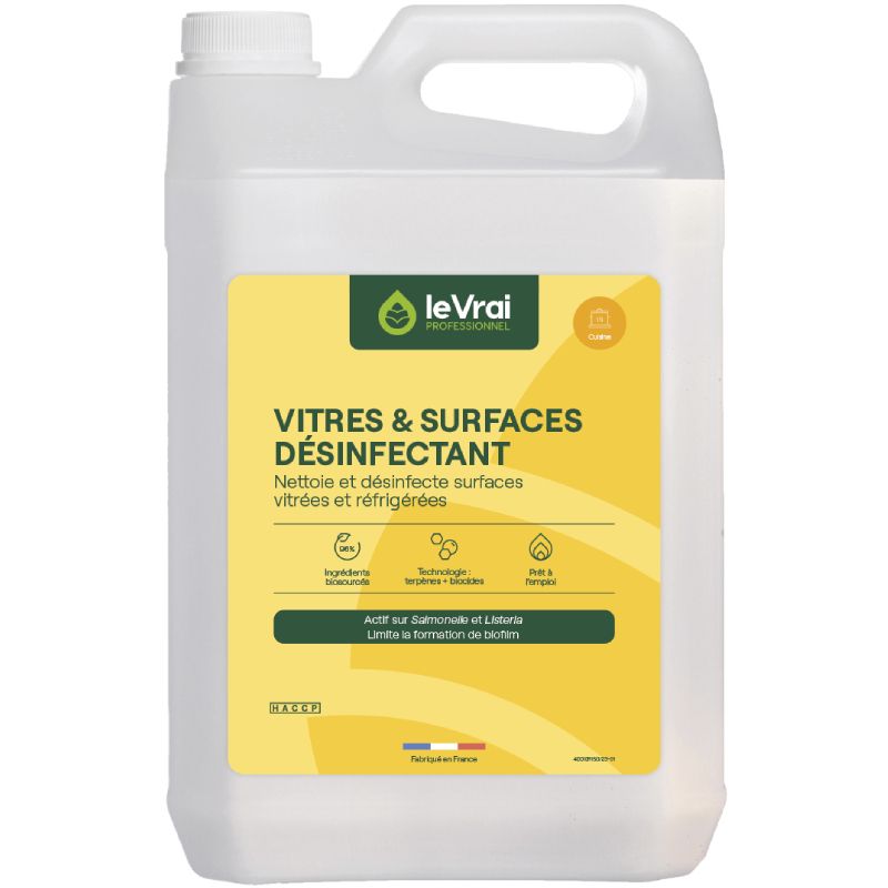 Désinfectant écologique vitres et surfaces VSD Le Vrai