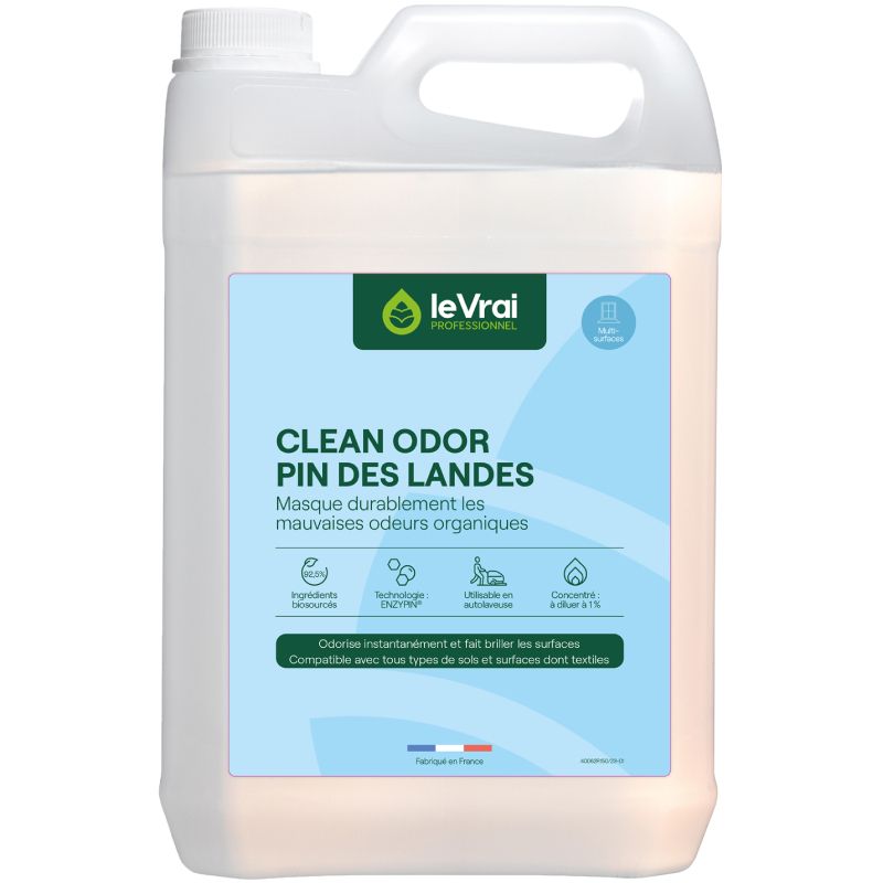 Odorisant sanitaires Clean Odor Le Vrai Professionnel