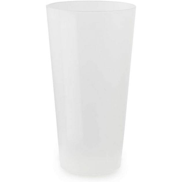 Verre plastique réutilisable translucide x400 Funcup