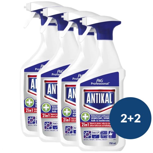 Spray anticalcaire ANTIKAL 750ml - 2+2 GRATUIT