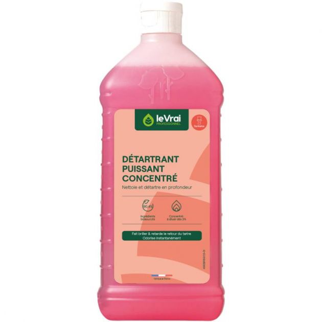 Nettoyant détartrant puissant parfum floral 1L Le Vrai