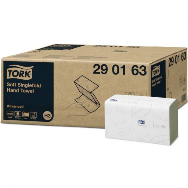 Essuie main enchevêtré Tork H3 Advanced - 3750 feuilles