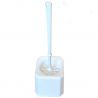 Ensemble brosse WC et porte-brosse en plastique - lot de 2