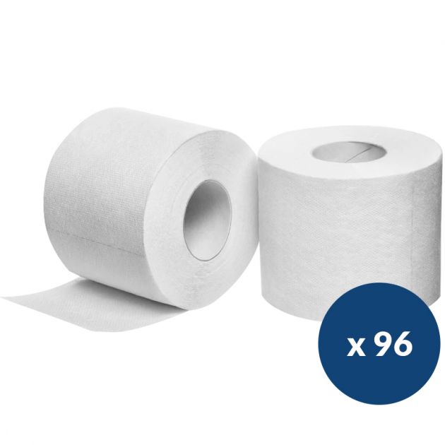 Papier toilette 2 plis Ecolabel 96 rouleaux