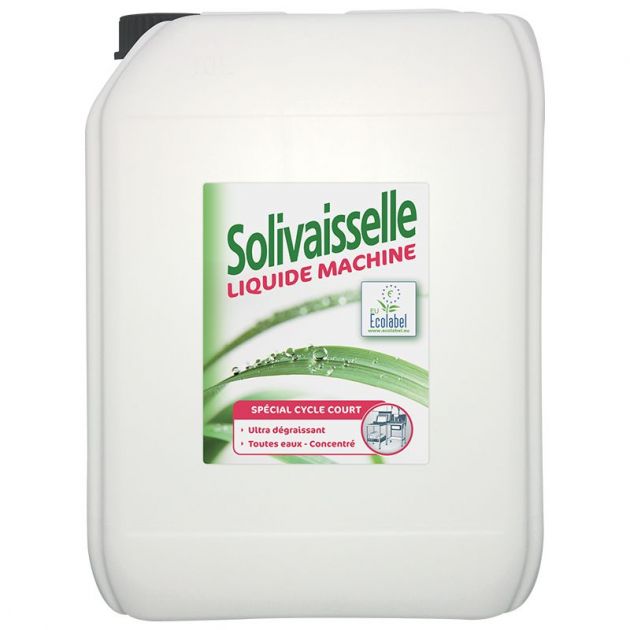 Liquide lave vaisselle Ecolabel Solivaisselle 10L