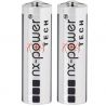 Pile alcaline LR6 - AA NX-Power Tech x 2