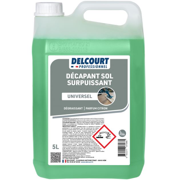 Décapant sol universel surpuissant - bidon de 5 L Delcourt