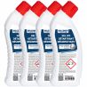 Gel WC détartrant 750 ml Delcourt - lot de 4 flacons