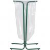 Support sur pied de sac poubelle fixeacier blanc 110 LRossignol vert