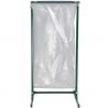 Support sur pied de sac poubelle fixeacier blanc 110 LRossignol vert