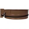 Support sac poubelle mural 110 L marron