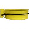 Support sac poubelle mural 110 L jaune