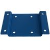 Fixation murale pour support sac poubelle 80L - 110L bleu