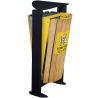 Corbeille sur pied Rossignol Arkea sans cendrier 2 x 60L bois