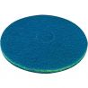 Disque bi-face lavage et lustrage bleu x 2