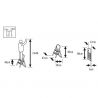 Marchepied pliable antidérapant acier 2 marches dimensions