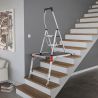 Plateforme de travail pour escalier​ en aluminium ambiance