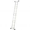 Echelle transformable 4 x 3 marche 4,35 m en aluminium echelle simple