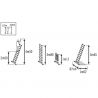Echelle telescopique 3,80m dimensions
