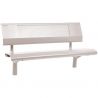 Banc oslo sans embase lg 1500 gris