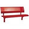 Banc oslo sans embase lg 1500 bordeaux