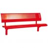 Banc oslo sans embase lg 1800 rouge