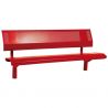 Banc oslo sans embase lg 1800 bordeaux