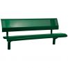 Banc oslo sans embase lg 1800 vert