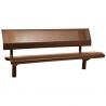 Banc oslo sans embase lg 1800 marron