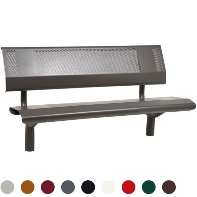 Banc acier 150 cm OSLO