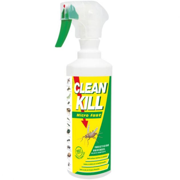 Insecticide professionnel Cleankill Microfast 500 ml