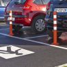 Poteau de signalisation à fixer parking