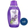 Désodorisant flacon mèche 375 ml Nicols - lot de 3 lavande