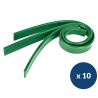 Caoutchouc raclette vitre dureté moyenne vert Unger - Lot de 10