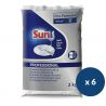 Sel lave-vaisselle régénérant Sun professionnel 2 kg x 6