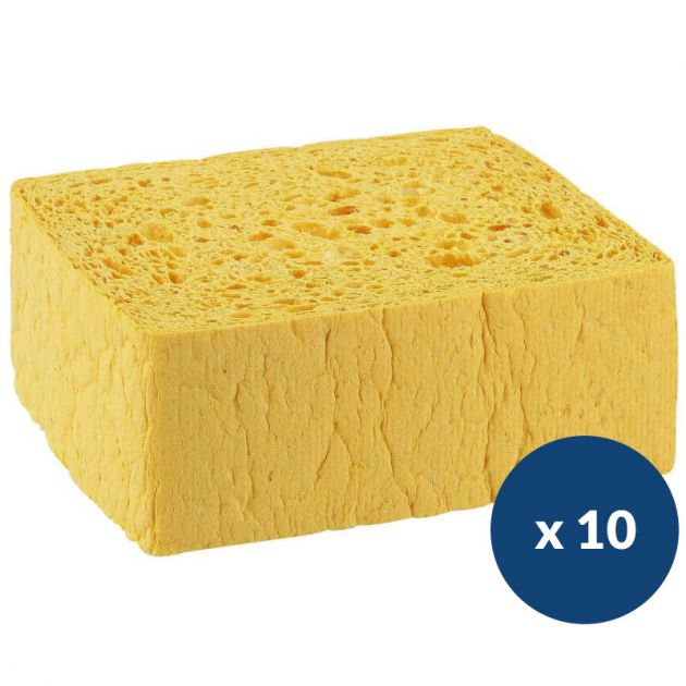 Éponges végétales Spontex - lot de 10