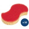 Éponge grattante Sponrex 33 Spontex - lot de 10