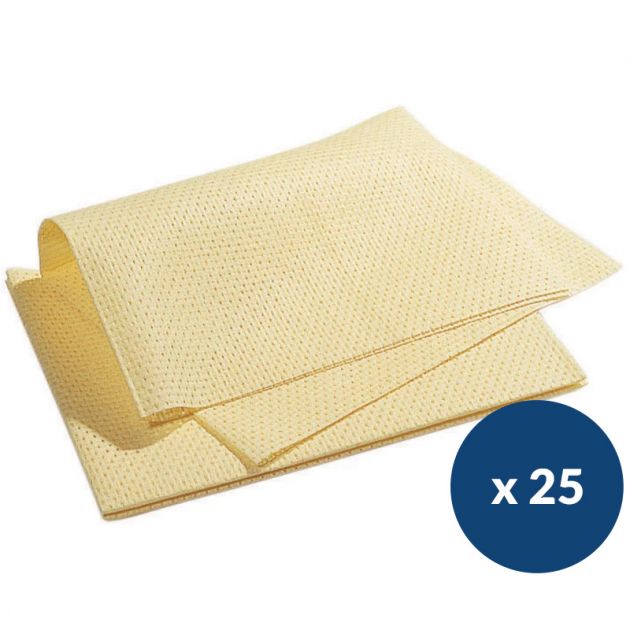 Lavette non-tissée Stellair Spontex - lot de 25