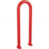 Appui vélos trombone Ø50 mm rouge