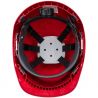 Casque Endurance avec porte-badge rouge dessous