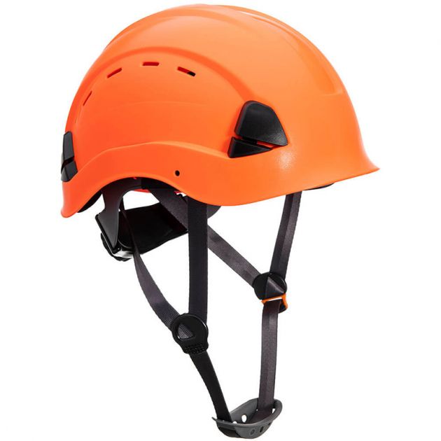 Casque Travaux en hauteur Endurance ventilé orange