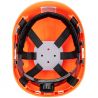 Casque Travaux en hauteur Endurance ventilé orange dessous