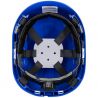 Casque Travaux en hauteur Endurance ventilé bleu dessous