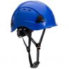 Casque Travaux en hauteur Endurance ventilé bleu