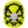 Casque Travaux en hauteur Endurance ventilé jaune dessous